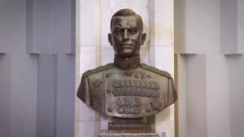 The Victory Museum presents busts of marshals participating in the Battle of Stalingrad