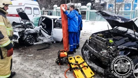 В Томске произошло жесткое ДТП на ул. Красноармейская