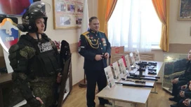 Employees of the military police CVO held a “Lesson of coraje” for Suvorov