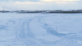 В Дудинке с большим опозданием открыли первую и единственную снежно-ледовую переправу