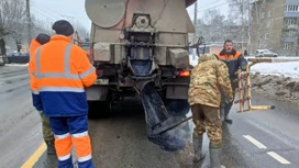 Около 170 тонн песко-соляной смеси истратили на посыпку дорог и тротуаров за сутки в Иванове