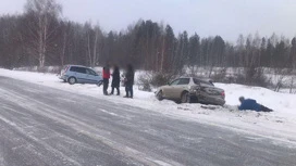 Десятилетний мальчик попал в больницу после ДТП на томской трассе