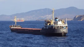 Rosmorrechflot: The dry cargo ship in the Sea of Azov cracked starboard and leak