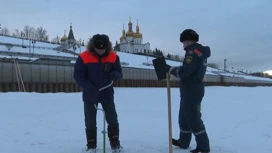 Подготовка к крещенским купаниям началась в Тюмени