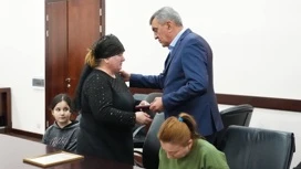 Sergey Menyailo entregó premios estatales a los familiares de combatientes que murieron mientras realizaban tareas en la zona SVO