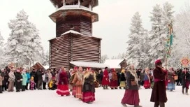 В Малых Корелах показали, как отмечали праздник в старину на Севере