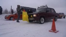 Гонки на льду прошли в Челябинской области