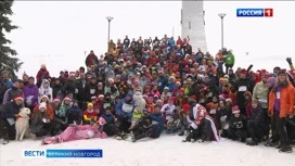 В Великом Новгороде прошел традиционный новогодний "Забег желаний"