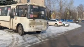 Два пассажира автобуса пострадали в аварии в Иванове