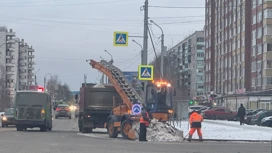 Более 30 тысяч кубометров снега вывезено с улиц Тюмени за неделю