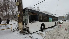 Восемь человек пострадали в ДТП с автобусом в Тольятти