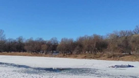 В Бурятии погиб водитель, выехавший на неокрепший лед реки Джида