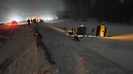 Три человека пострадали в ДТП с автобусом и фурой под Новосибирском