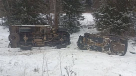 Под Ижевском в смертельной аварии погибли три человека, среди них ребенок