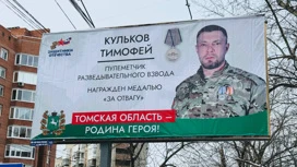 Портреты ветеранов СВО появились на улицах Томска