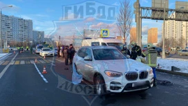 Водитель BMW насмерть сбил женщину на юге Москвы