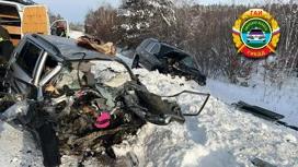 В Приамурье в ДТП с Cadillac и Mazda один человек погиб, четверо пострадали