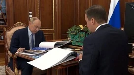 Владимир Путин провел встречу с губернатором Архангельской области