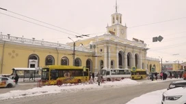 В Ярославле продолжается обустройство парковки на привокзальной площади