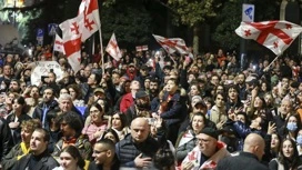 Вход в грузинский парламент будет ограничен из-за митинга оппозиции