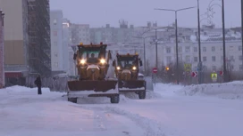 В Норильске на уборку улиц и дворов от снега брошены максимальные силы