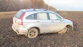 Под Ельцом пьяный мужчина попал на угнанной Хонде в ДТП, когда ехал за добавкой