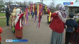 В новгородском музее народного деревянного зодчества "Витославлицы" встречали "Кузьминки"