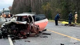 При столкновении двух авто в Ивановской области двое погибли и шестеро пострадали