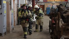 Один человек погиб в результате пожара в моторвагонном депо в Москве