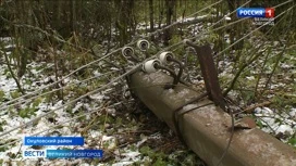 В Окуловском районе из-за непогоды без электричества остались несколько деревень