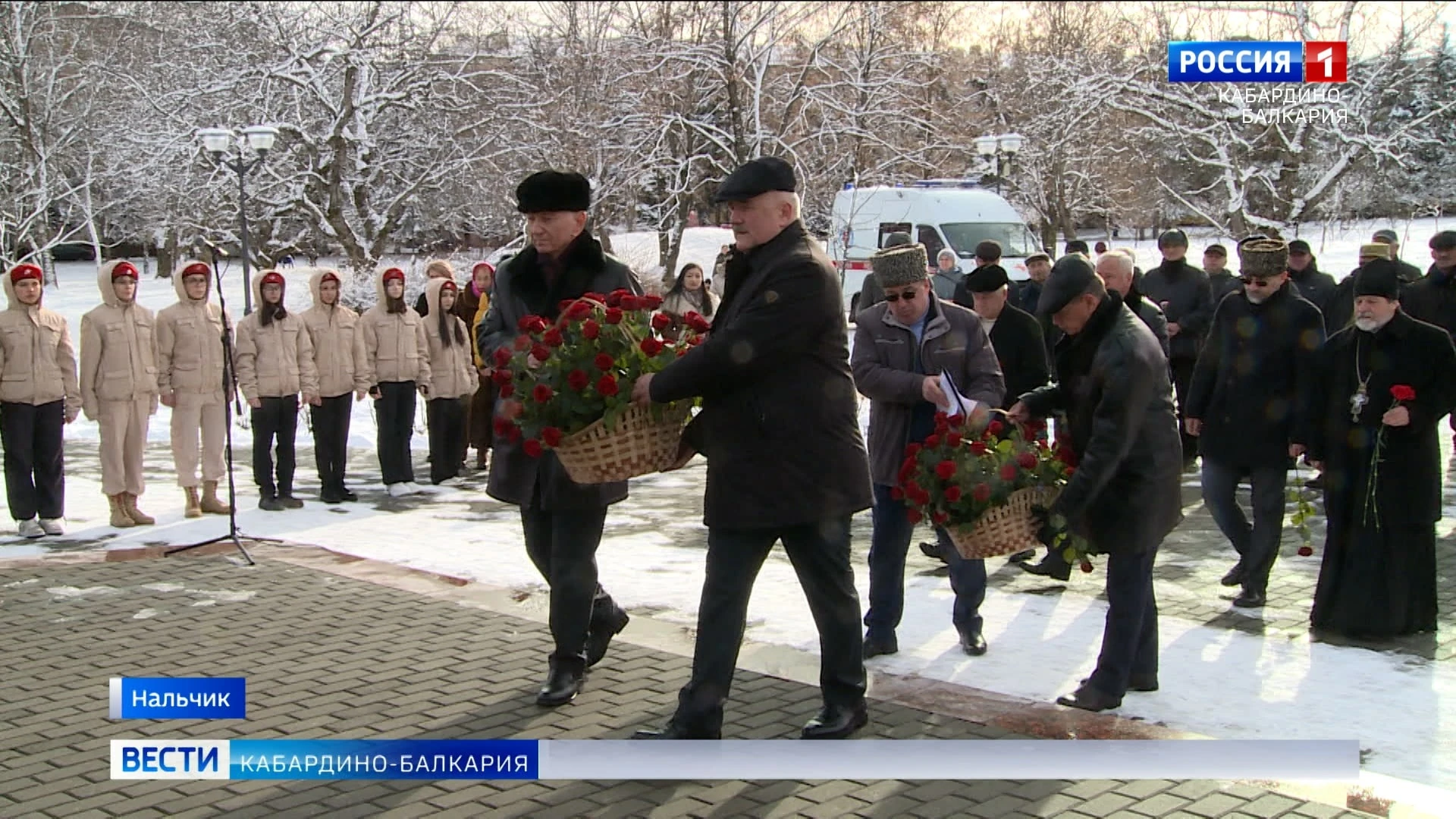 В Нальчике у мемориала воинам-интернационалистам состоялся митинг