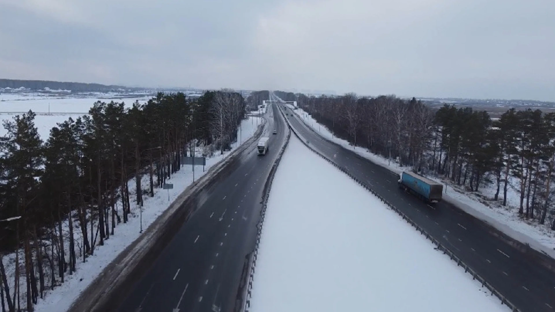 Тепло и без осадков в Тюмени 22 декабря