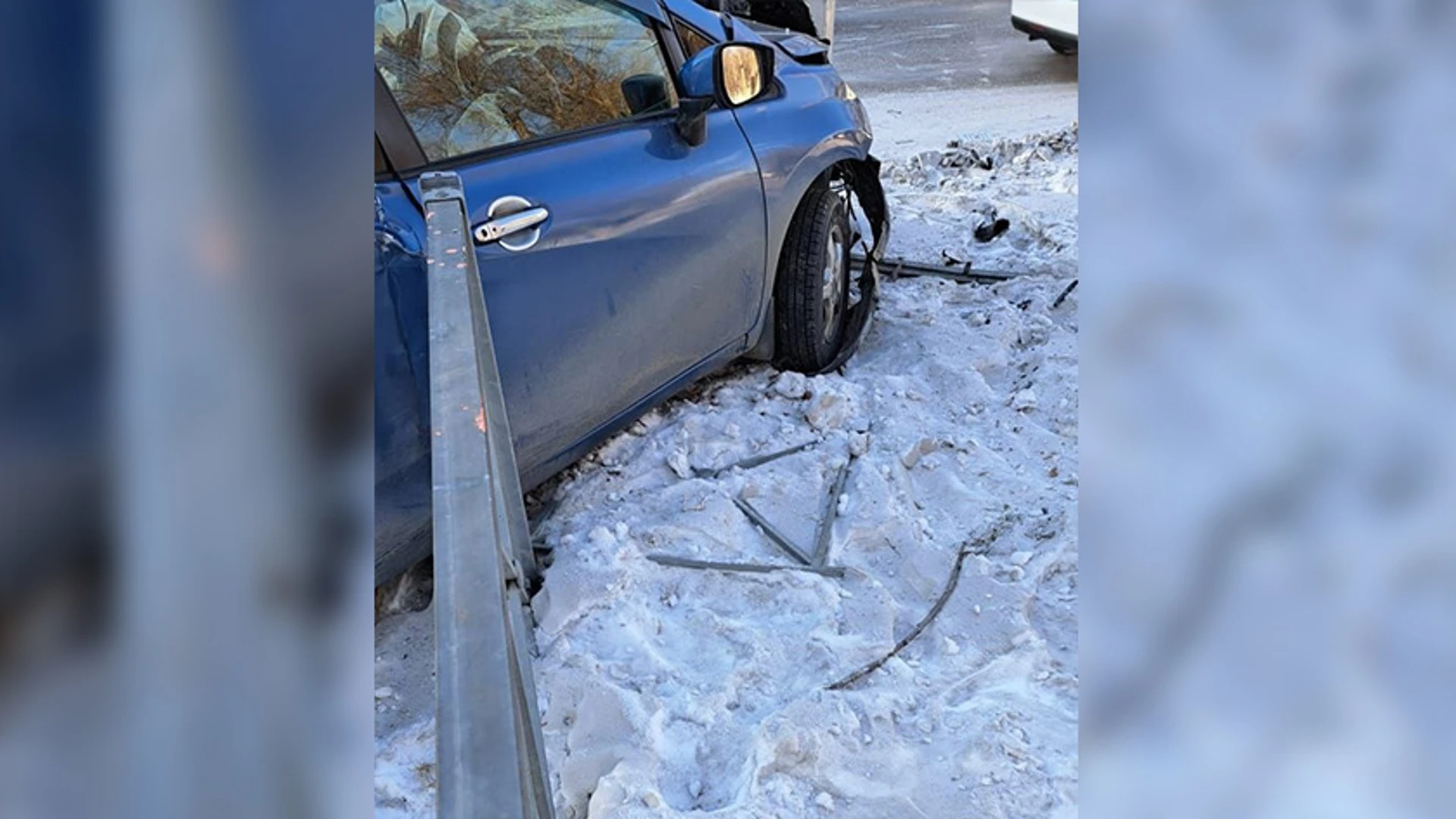 В Благовещенске виновник аварии возместит ущерб за повреждение городского имущества