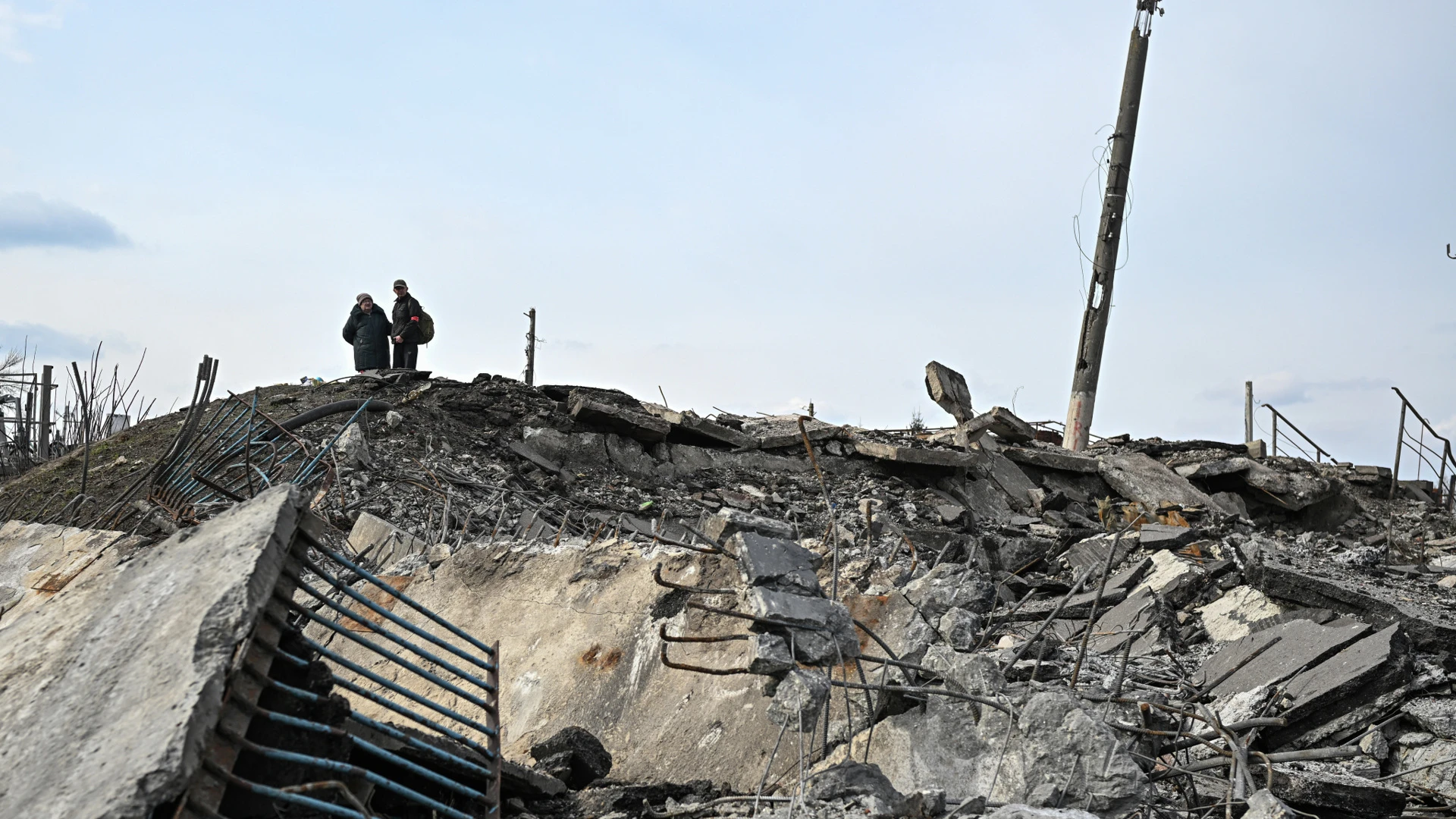 Verwaltung der Region Kharkiv: das Dorf Dvorekhnaya vollständig zerstört