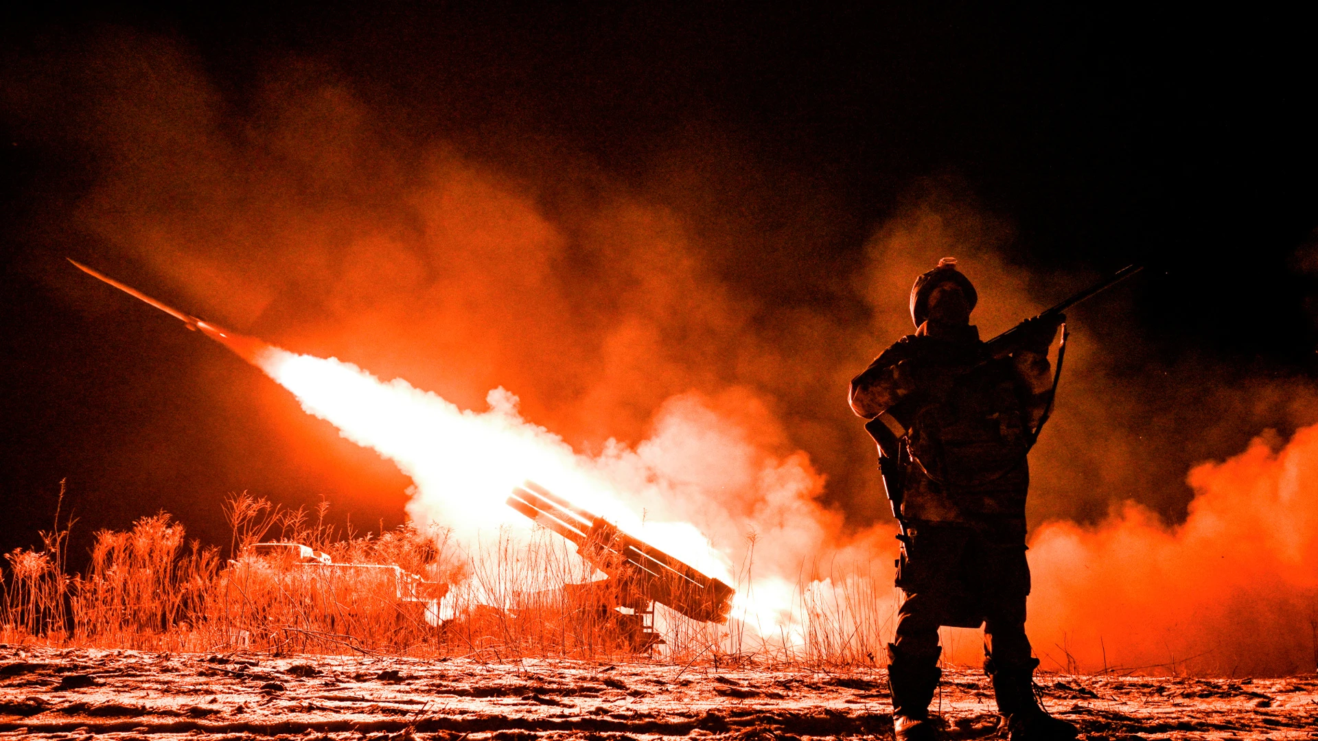 Combatiente con signo de llamada Tifón: ponemos alta presión en la carretera Yunakovka-Suja