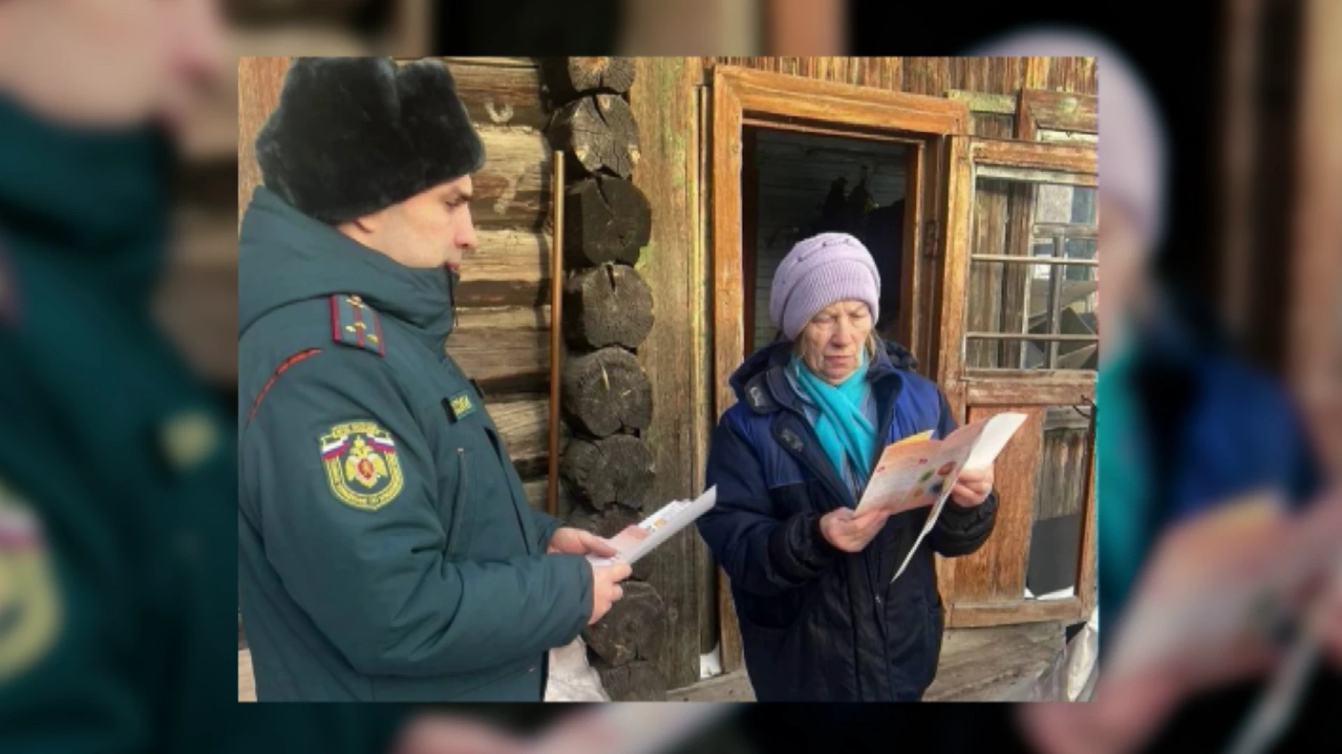 В частном секторе Октябрьского района прошли противопожарные рейды