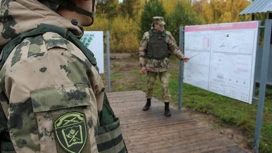 В Сыктывкаре курсанты Пермского военного института прошли войсковую стажировку в Центре подготовки личного состава Росгвардии