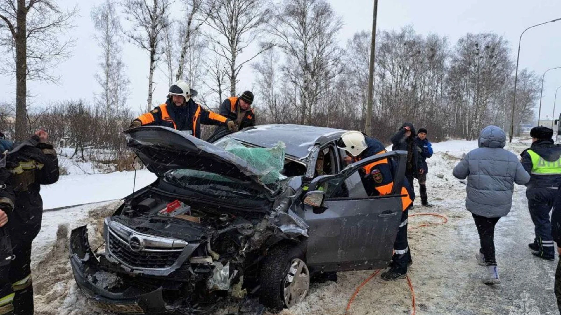 Во Владимирской области на трассе М-7 произошло серьезное ДТП, есть пострадавшие