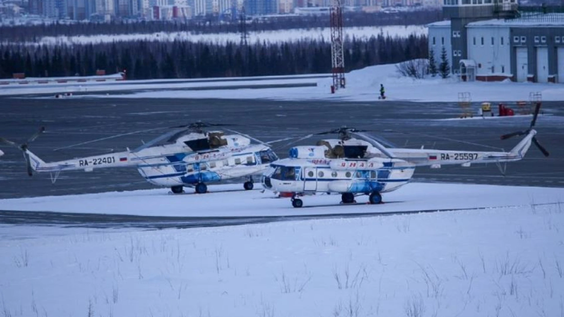 Helikopter uçuşları için kayıt, Yamal'in beş köyünde basitleştirilebilir