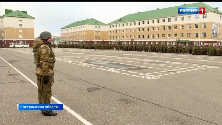 Вести-Приволжье В Костроме мобилизованные нижегородцы готовятся к отправке в зону СВО