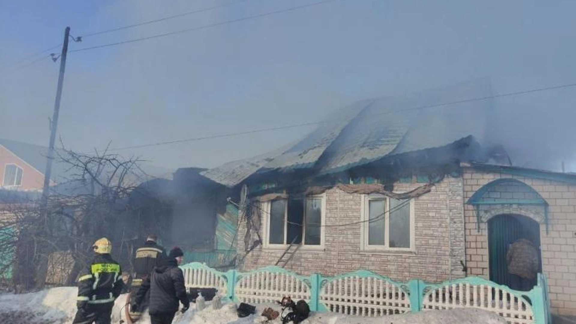 Woman killed in Mozhge fire