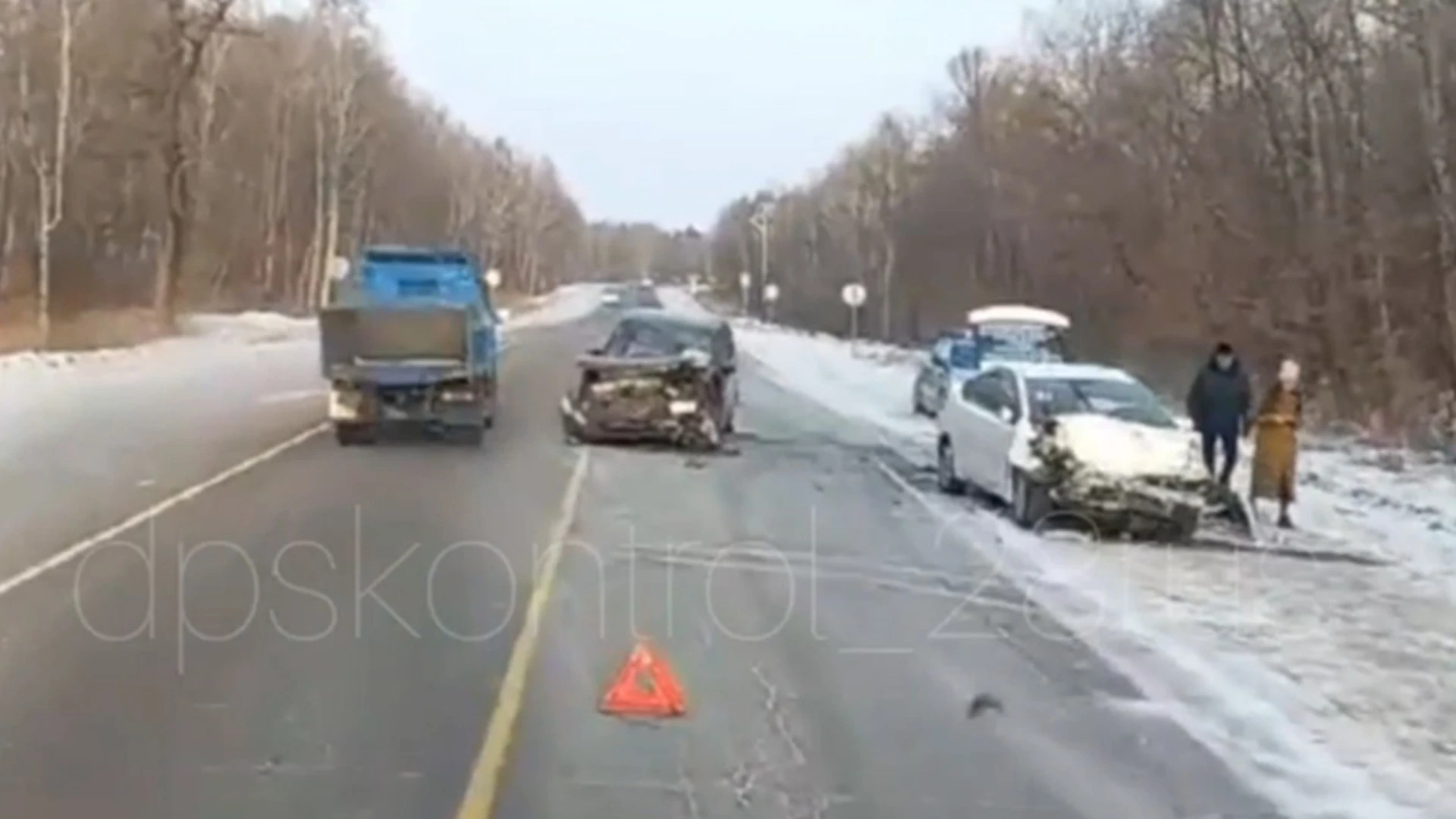 Еще одна серьезная авария произошла в Благовещенске по дороге в аэропорт