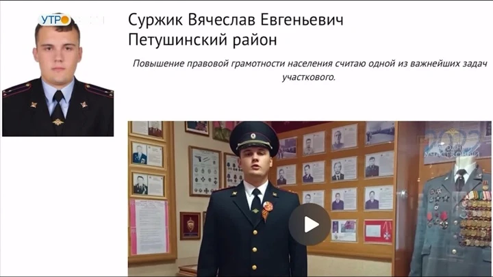 Вести. Владимир Жители Владимирского региона выбрали лучшего "Народного участкового"