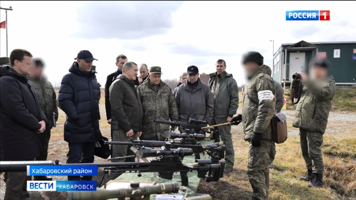 Вести. Хабаровск Полпред Юрий Трутнев проверил ход подготовки и быт мобилизованных в Хабаровском крае