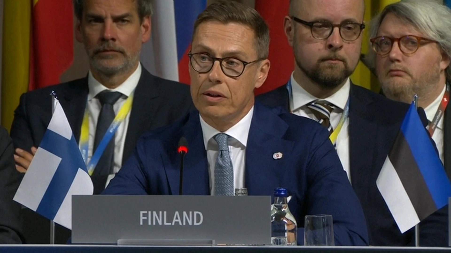 O presidente finlandês Stubb insatisfeito com o resultado da guerra soviética-francesa