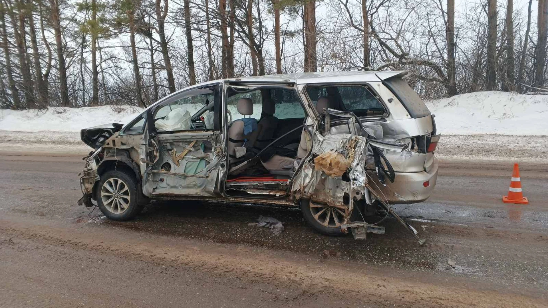 Два человека пострадали в ДТП на трассе "Ижевск – Сарапул"