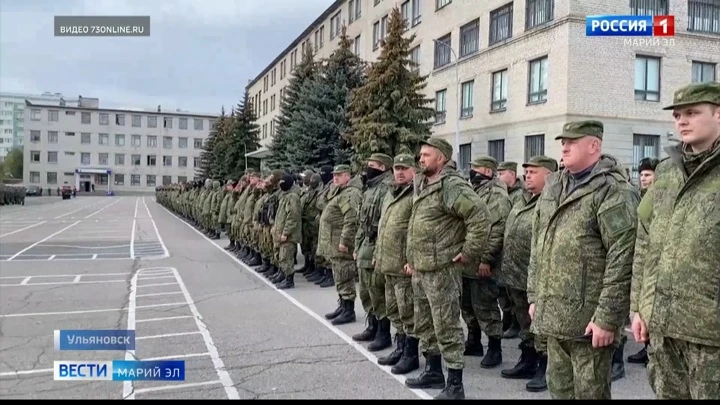 Вести. Марий Эл Первая группа мобилизованных из Марий Эл отправилась из учебной части в зону СВО