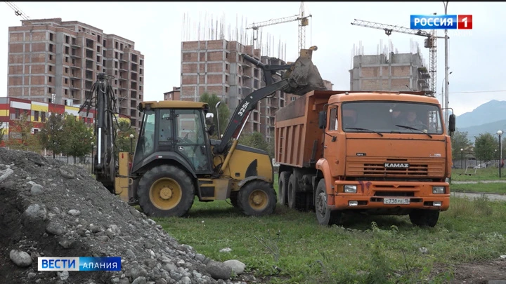 Вести. Алания Во Владикавказе началась масштабная реконструкция Олимпийского парка