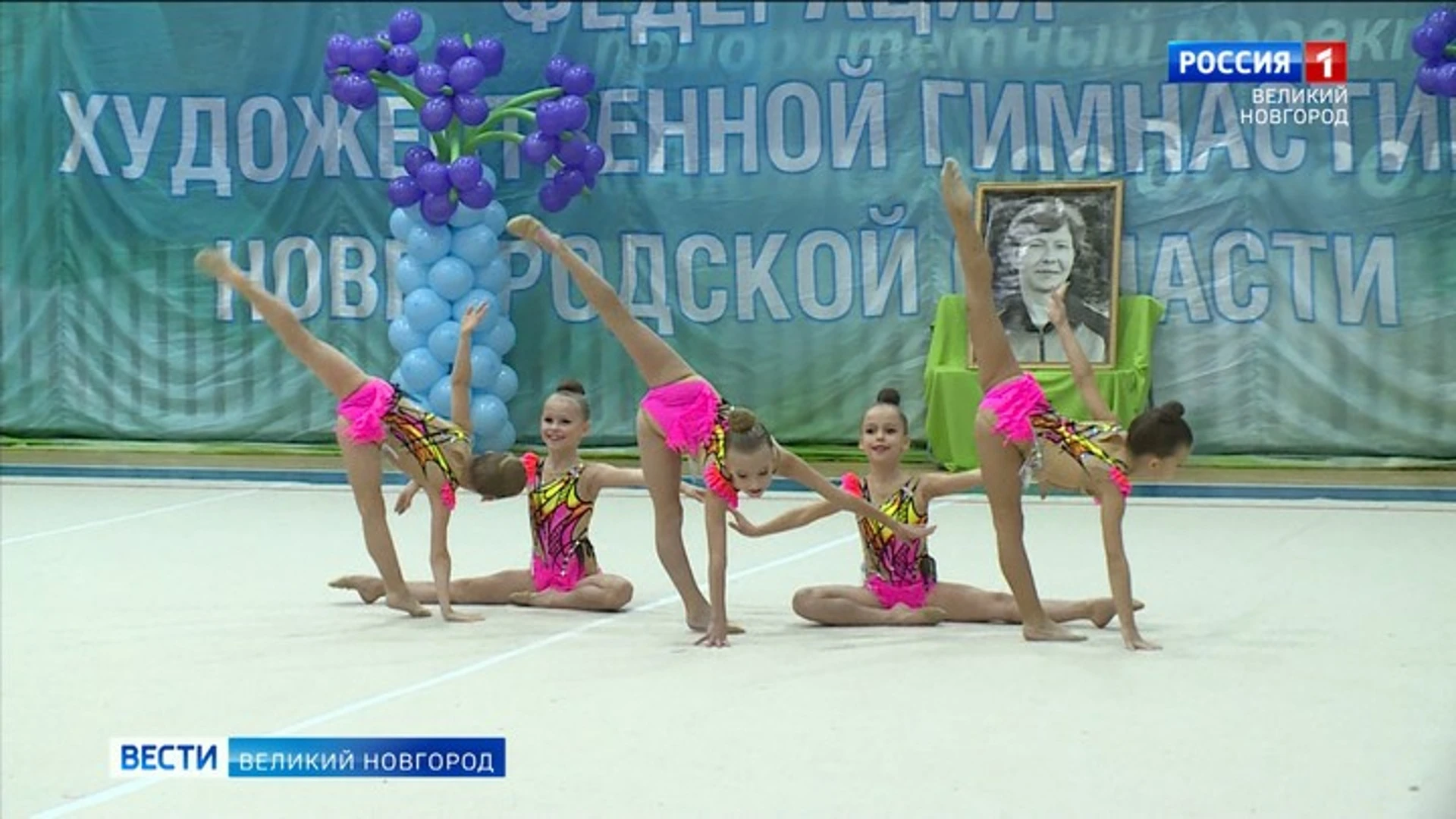 Стартовали Чемпионат и Первенство Новгородской области по художественной гимнастике памяти