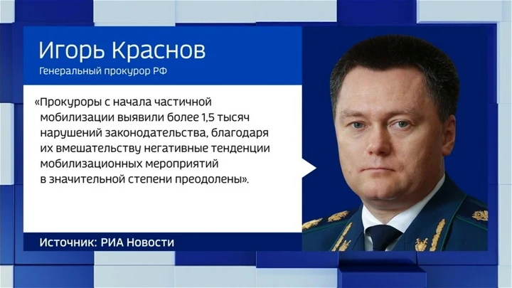 Новости Игорь Краснов о распространении фейков о частичной мобилизации